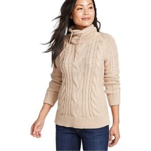 LL Bean Cable Knit Sweater